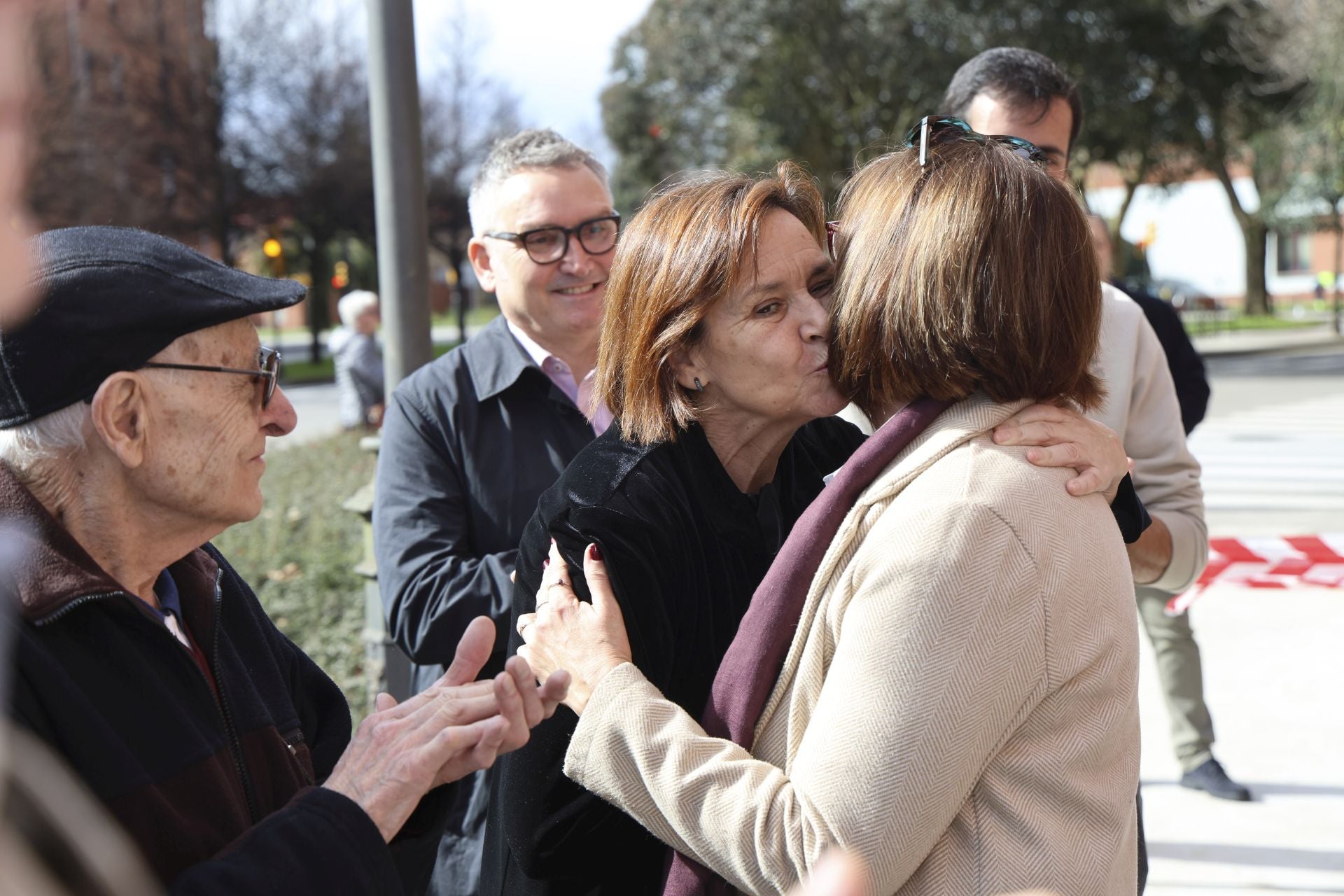 Carmen Álvarez ya es eterna en Gijón: «Es un acto de justicia con mayúsculas»