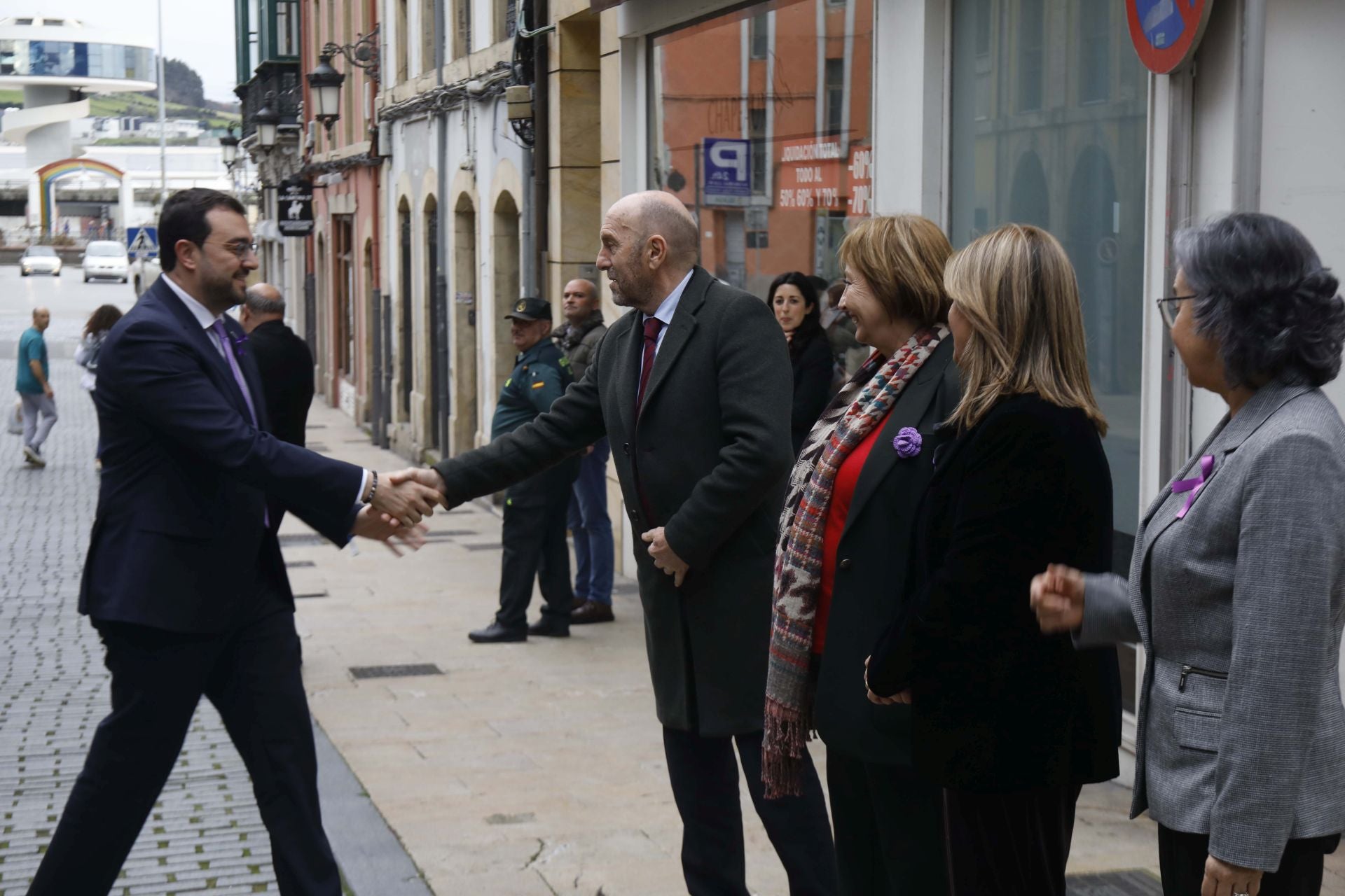 En imágenes: el acto institucional del 8M en Asturias