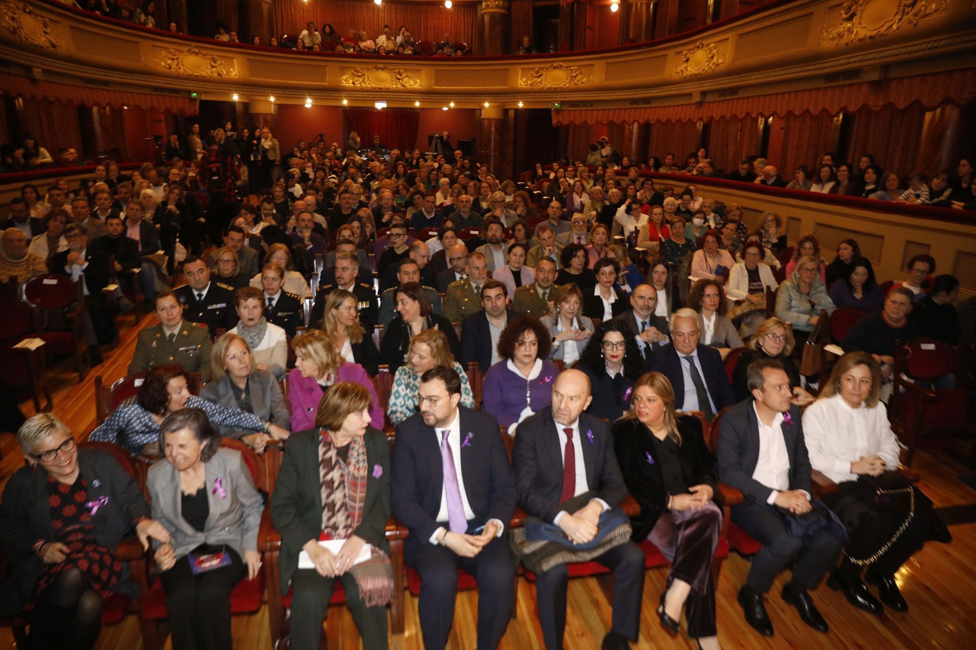 En imágenes: el acto institucional del 8M en Asturias