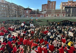 Los colegios de Gijón se vuelcan con el 8M
