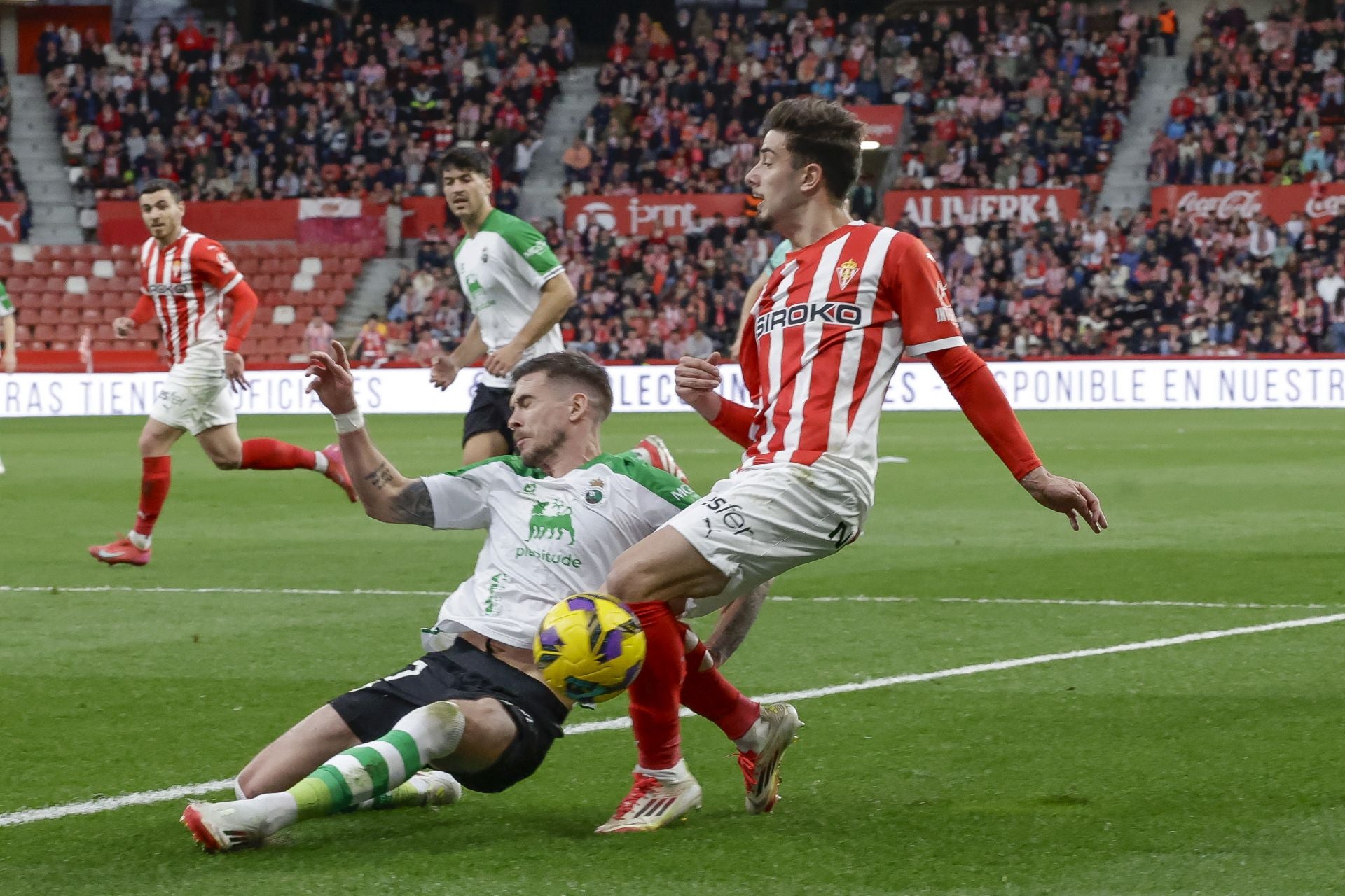 Fotos: Las mejores jugadas del Sporting de Gijón - Racing de Santander