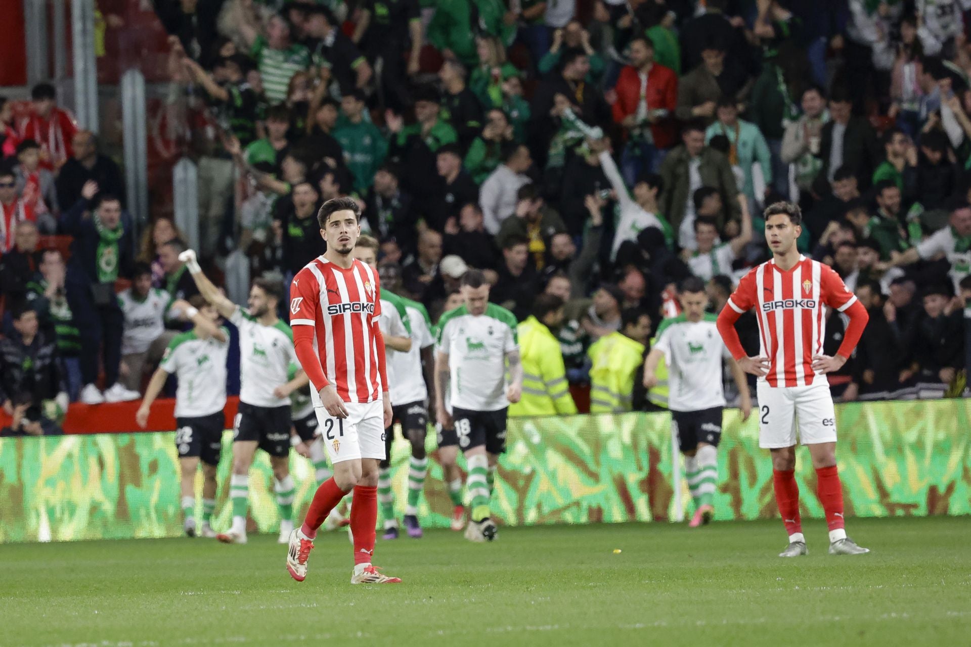 Fotos: Las mejores jugadas del Sporting de Gijón - Racing de Santander