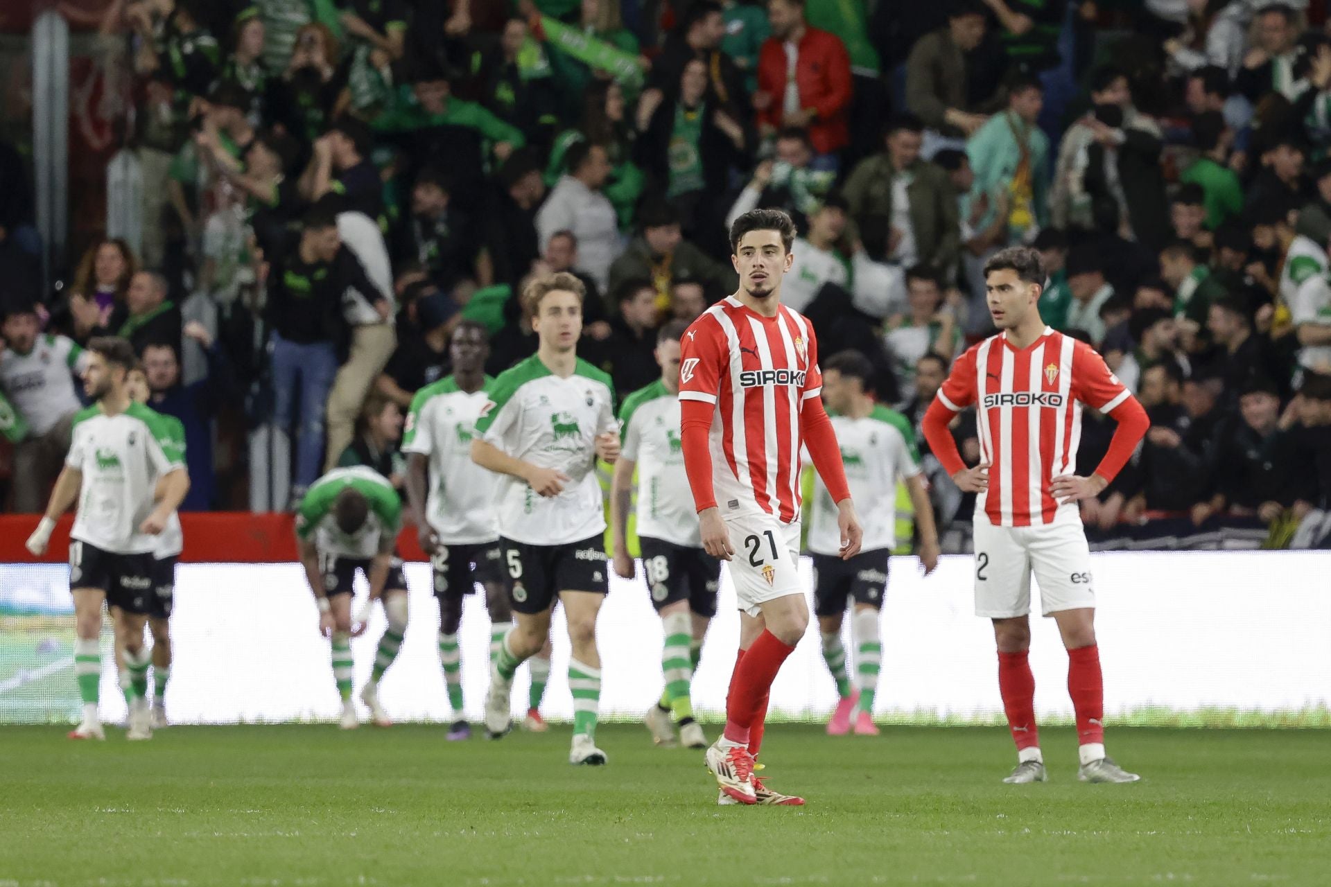 Fotos: Las mejores jugadas del Sporting de Gijón - Racing de Santander