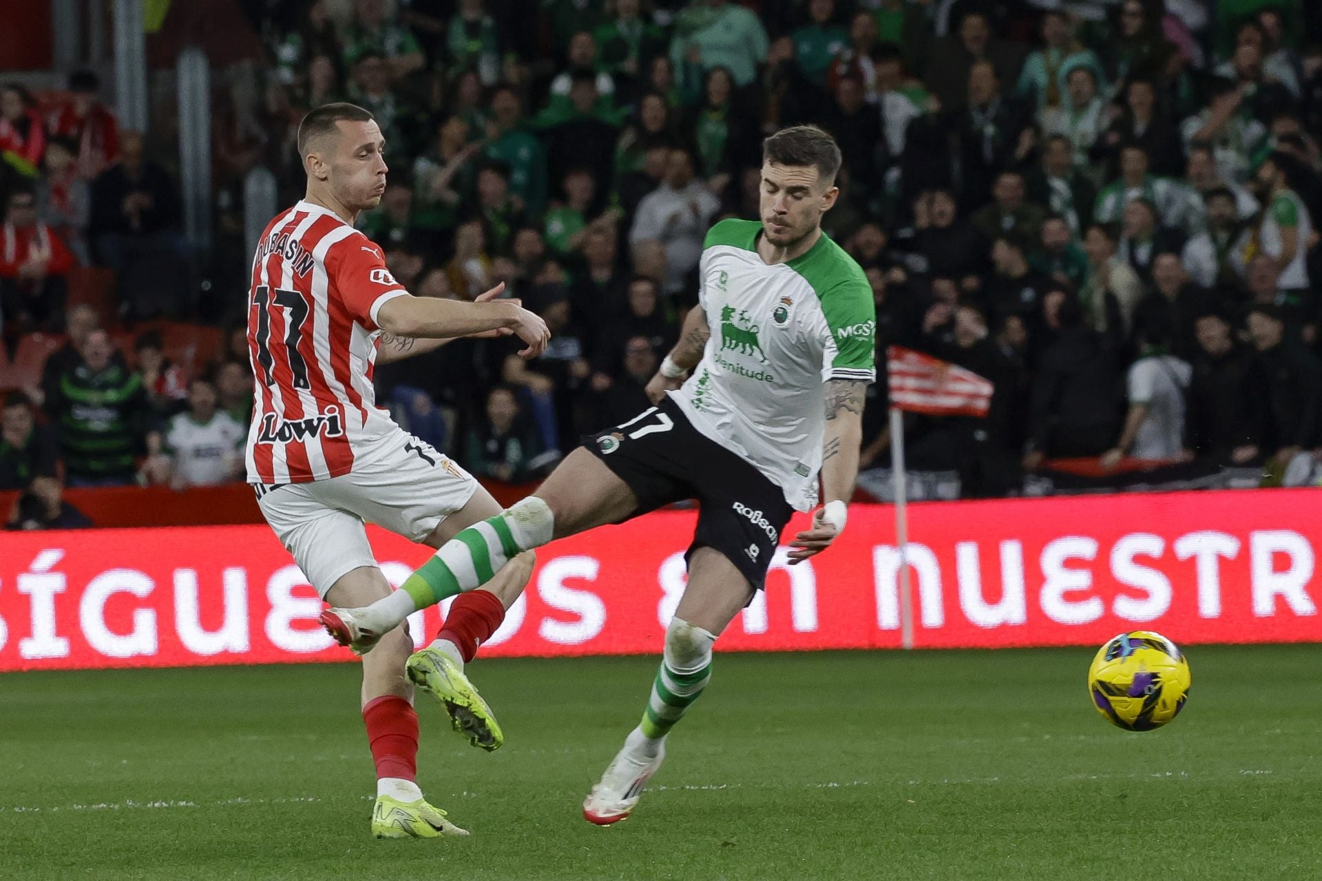 Fotos: Las mejores jugadas del Sporting de Gijón - Racing de Santander
