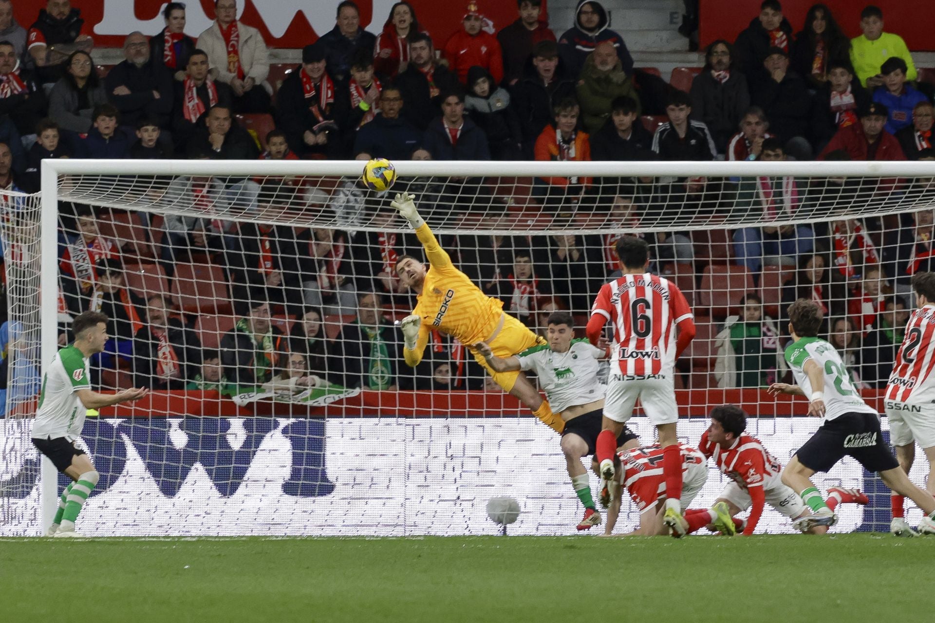 Fotos: Las mejores jugadas del Sporting de Gijón - Racing de Santander