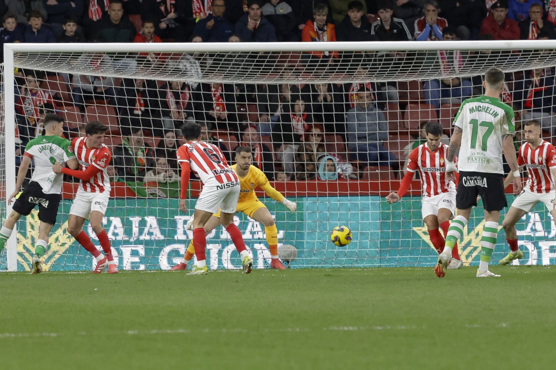 Fotos: Las mejores jugadas del Sporting de Gijón - Racing de Santander