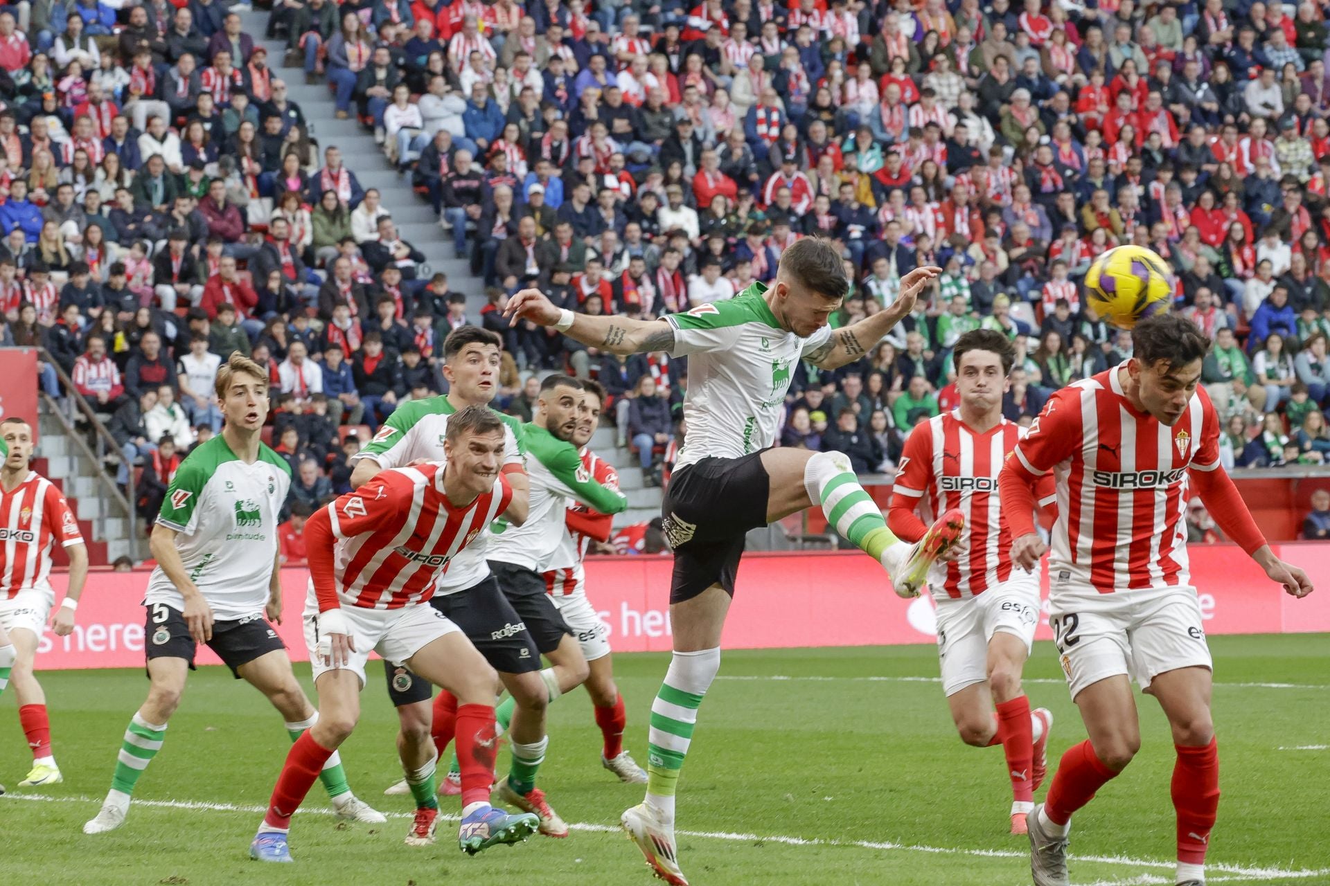 Fotos: Las mejores jugadas del Sporting de Gijón - Racing de Santander