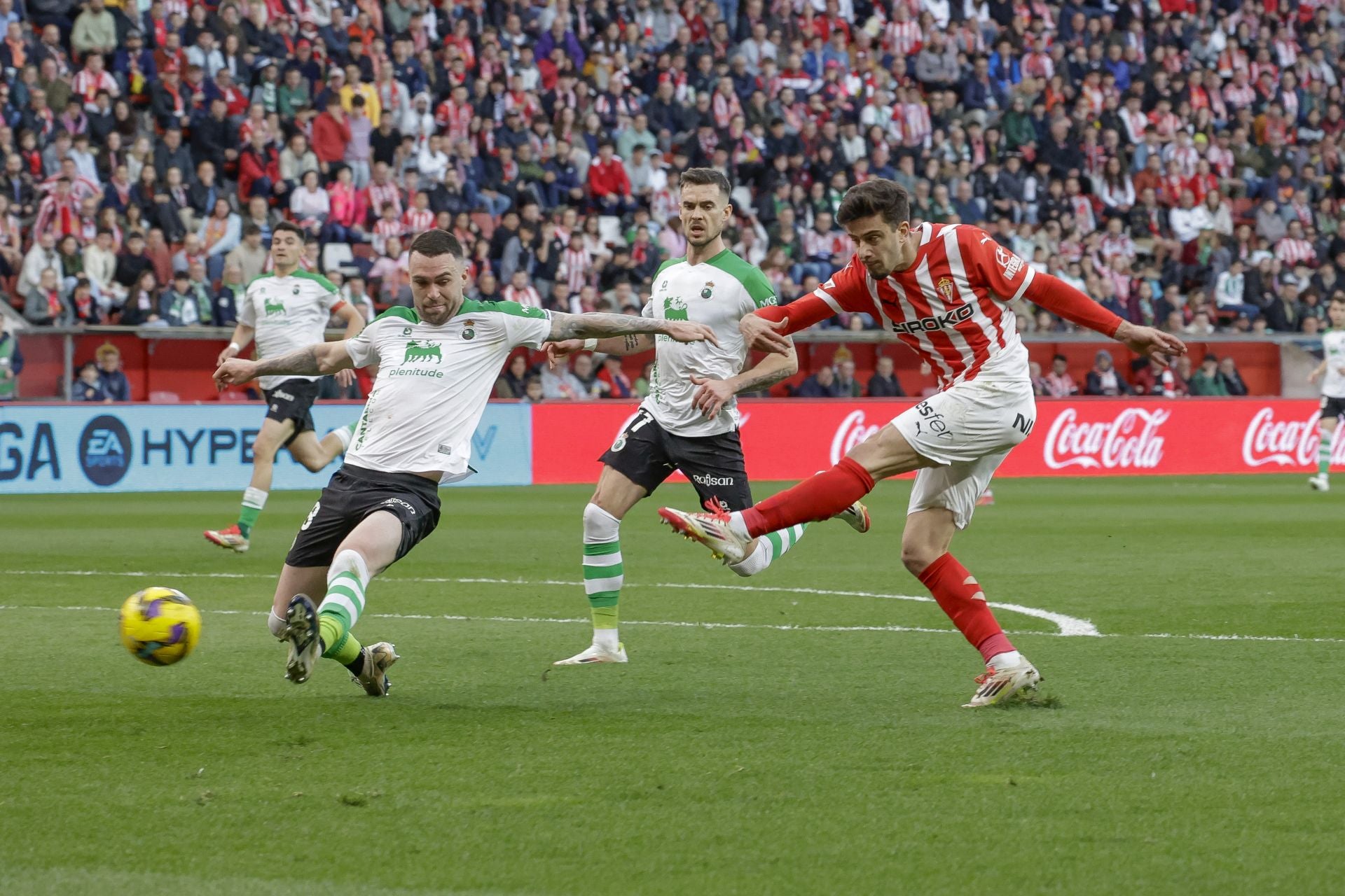 Fotos: Las mejores jugadas del Sporting de Gijón - Racing de Santander