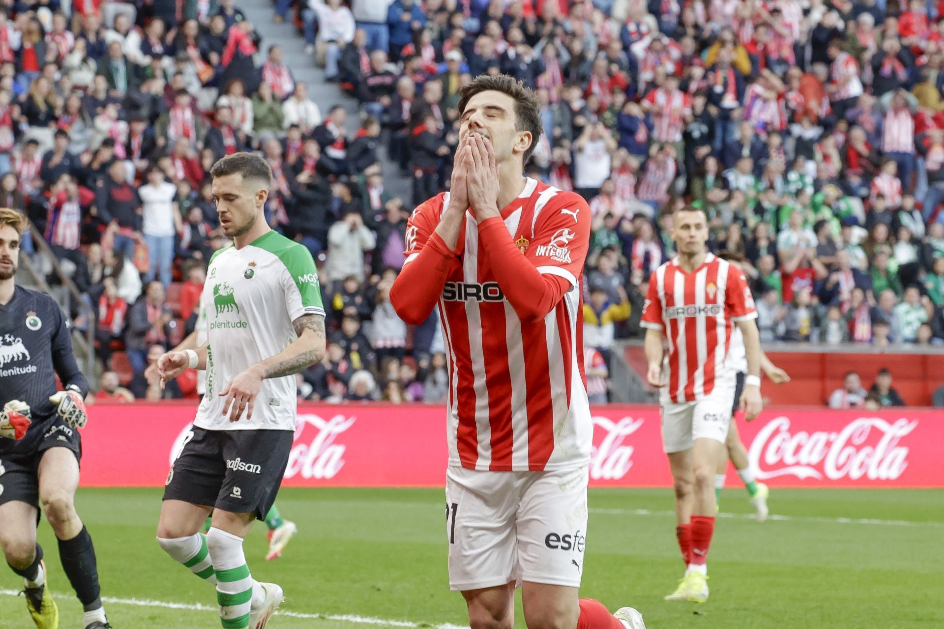 Fotos: Las mejores jugadas del Sporting de Gijón - Racing de Santander