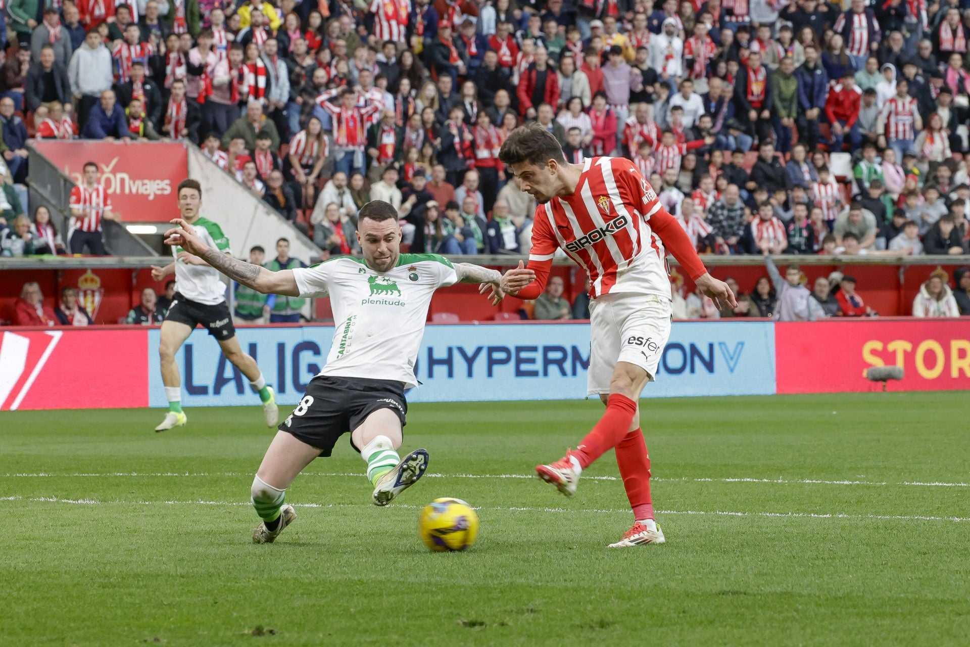Fotos: Las mejores jugadas del Sporting de Gijón - Racing de Santander
