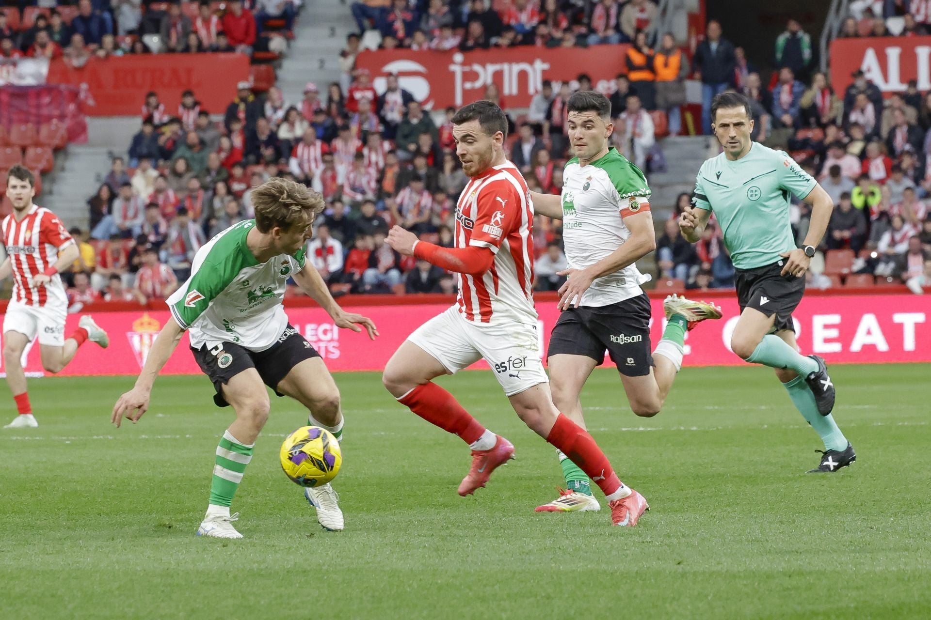 Fotos: Las mejores jugadas del Sporting de Gijón - Racing de Santander