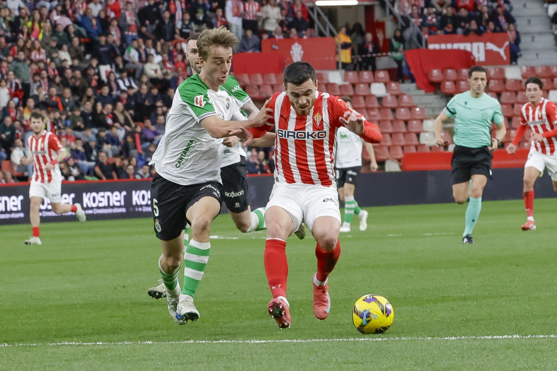 Fotos: Las mejores jugadas del Sporting de Gijón - Racing de Santander