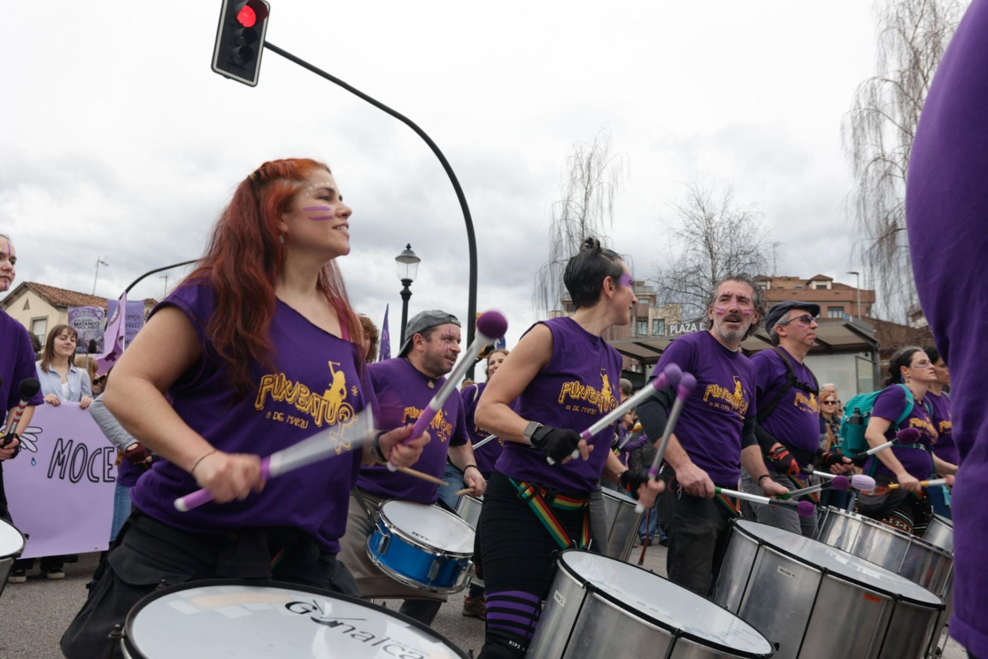 Asturias «respira lucha»: las fotos de la manifestación del 8M en Gijón