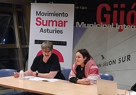 Xabel Vegas y Alba Gutiérrez.