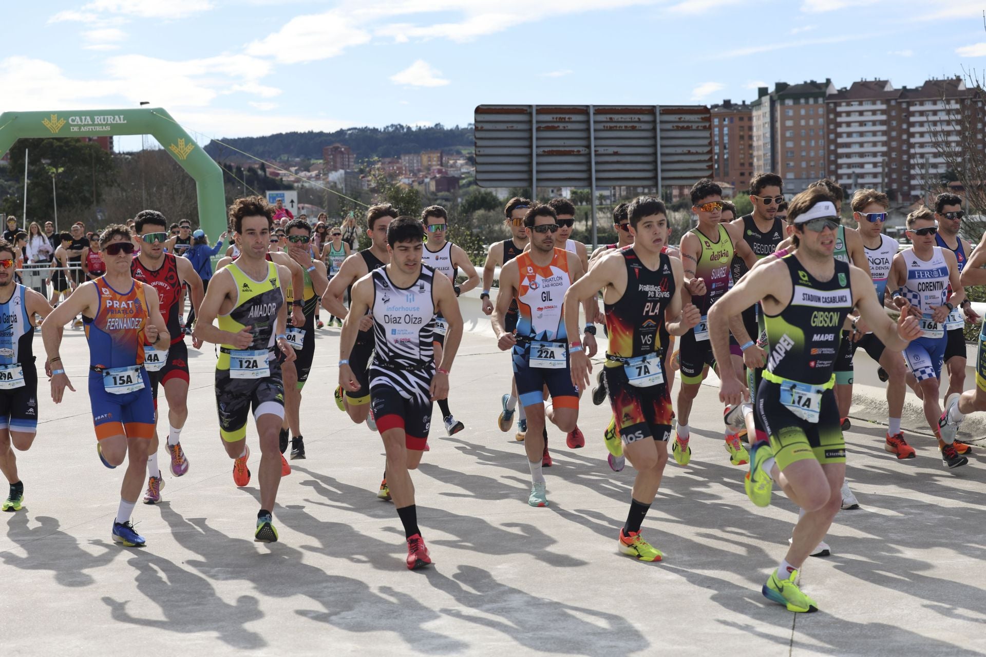 Avilés se llena de duatletas: las fotos de la competición