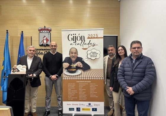 Presentación de la iniciativa gastronómica 'Gijón a calladas'