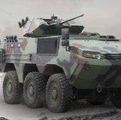 El vehículo blindado ARMA 6x6 de la empresa turca Otokar.