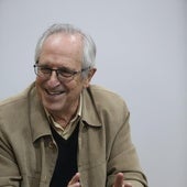 Carlos González García, durante la entrevista en el diario EL COMERCIO.