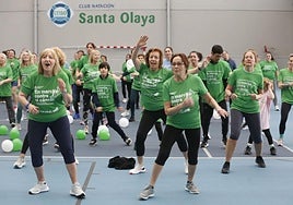 Zumba contra el cáncer en Gijón