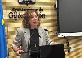 La concejala socialista Carmen Eva Pérez.