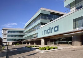 Sede central de Indra, en Madrid.