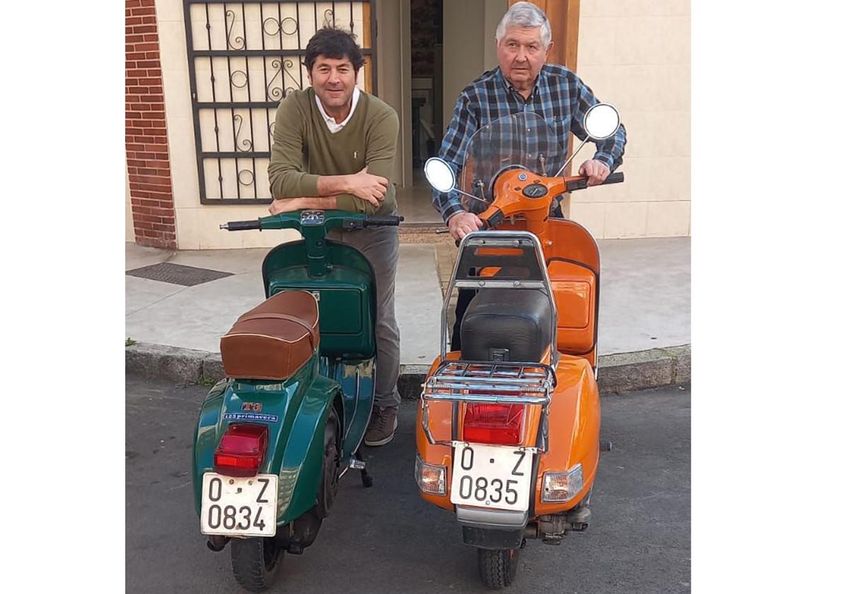 Matriculadas el mismo día hace 43 años, con números seguidos, se encuentran en Gijón.