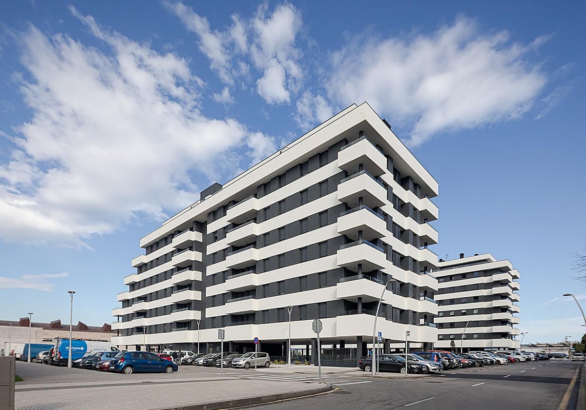 Edificio Arbeyal II, que dispone de 55 viviendas.