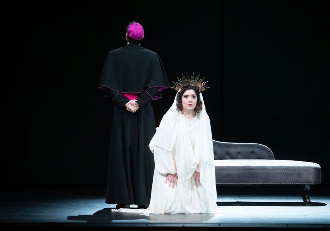 María Miró protagonizó la obra dando vida a Ana Ozores.