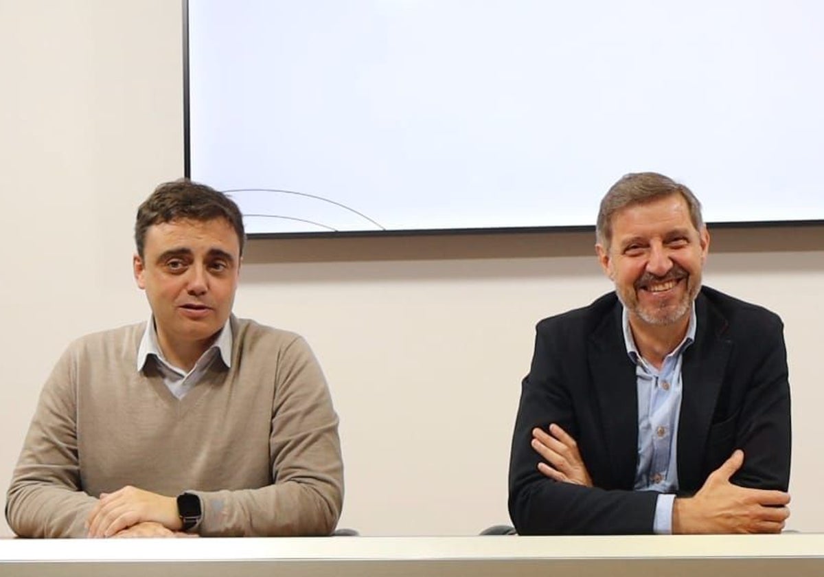 Javier Ballina y Carlos Fernández Llaneza.