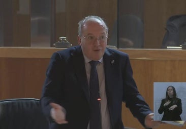 Tensión en el pleno del Parlamento asturiano, que acaba con la expulsión de un diputado del PP