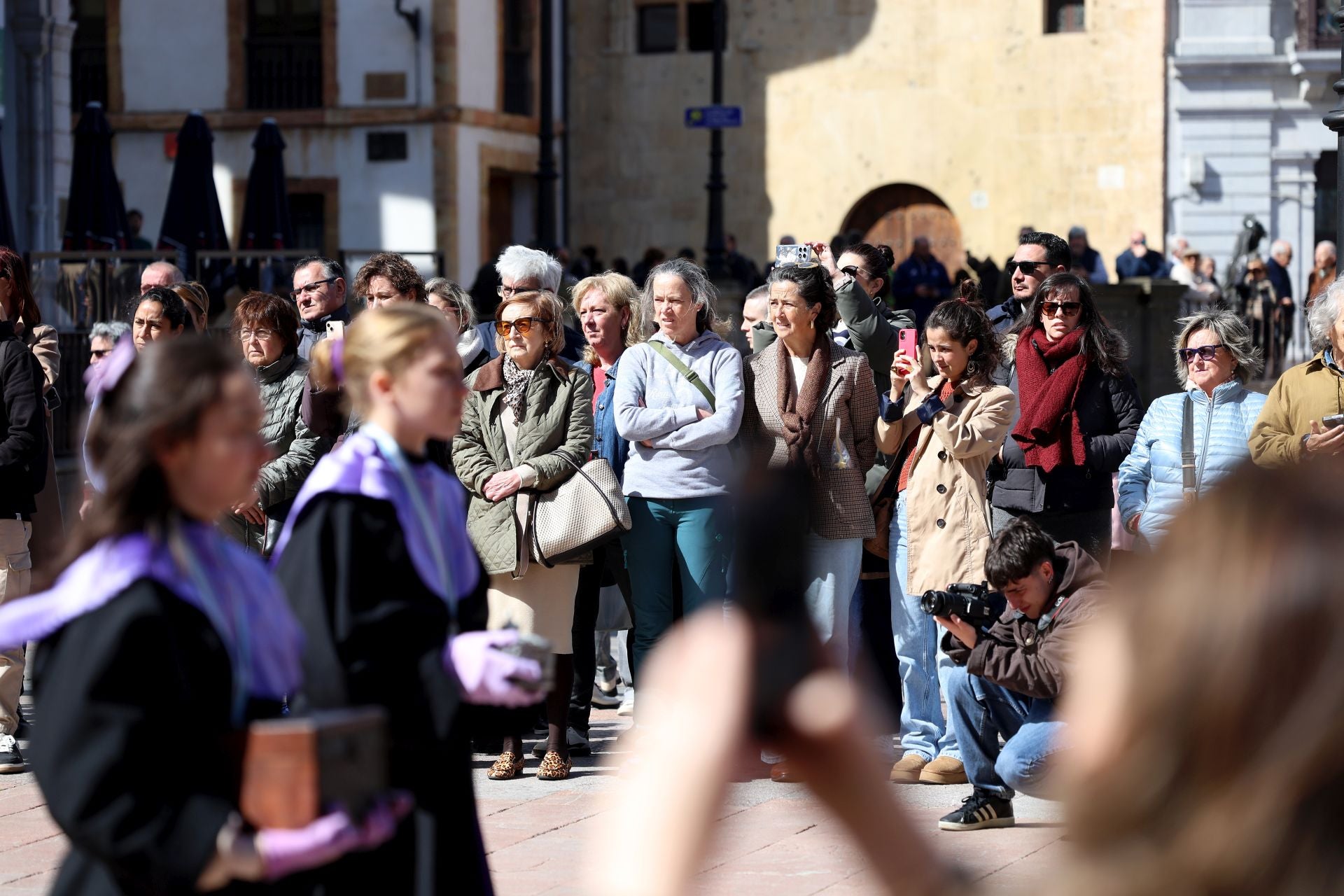 Fotos: La procesión de la Soledad en Oviedo