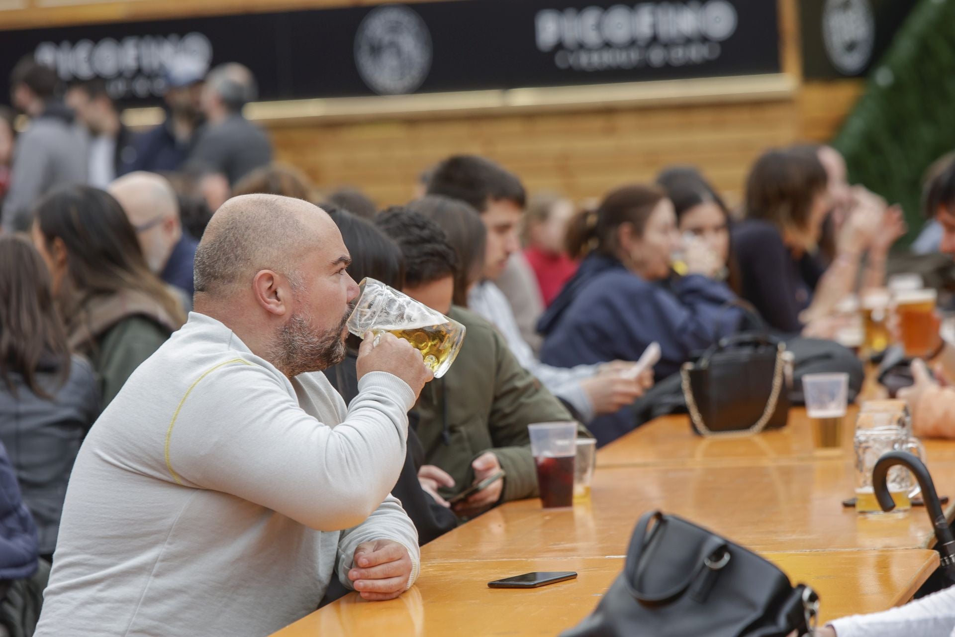 Sábado de Semana Santa, entre Primer Sidre y Fiesta de la Cerveza