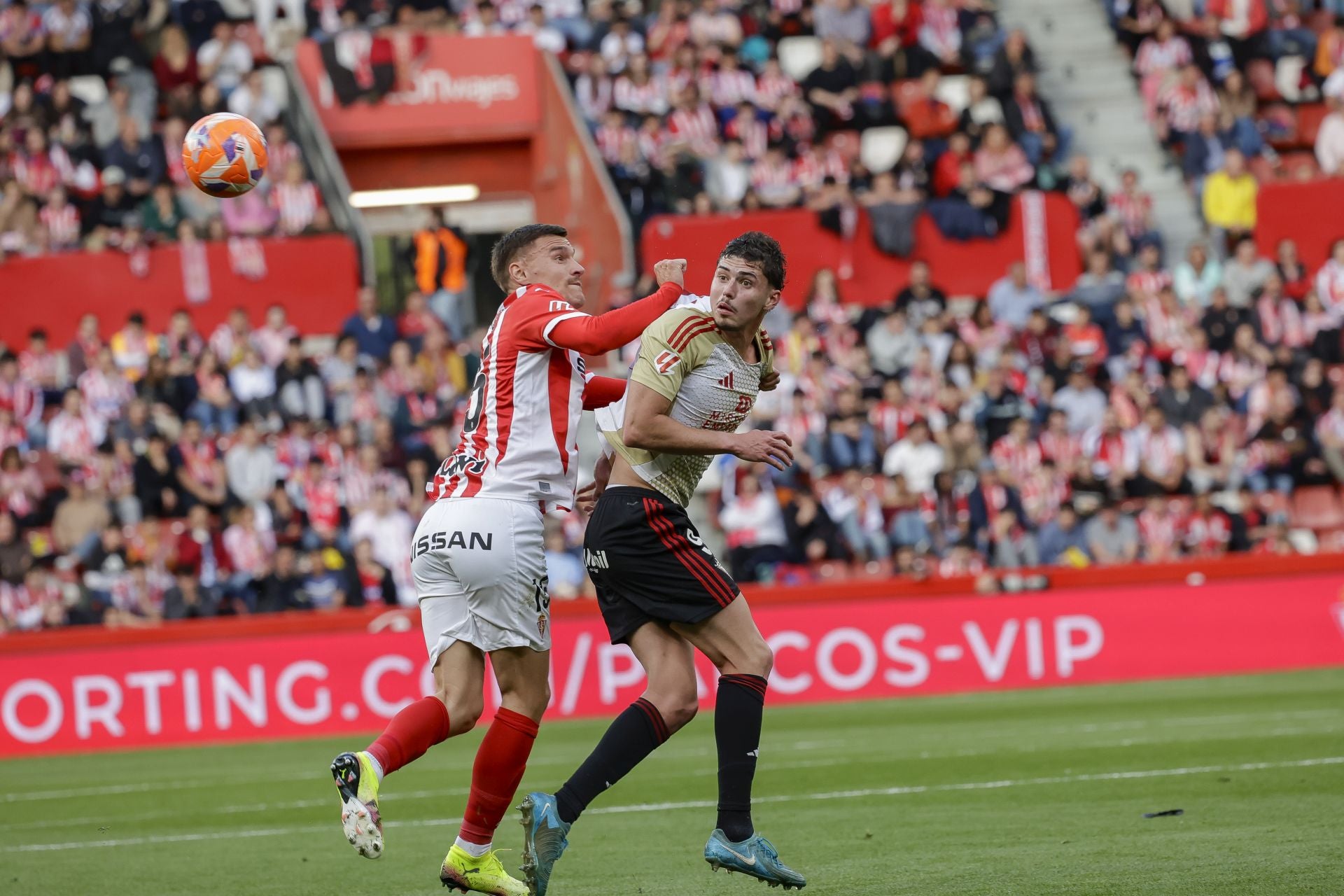 Las mejores imágenes del Sporting - Mirandés en El Molinón