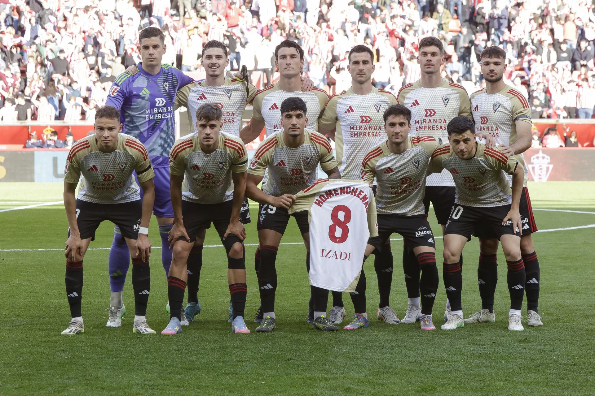 Las mejores imágenes del Sporting - Mirandés en El Molinón