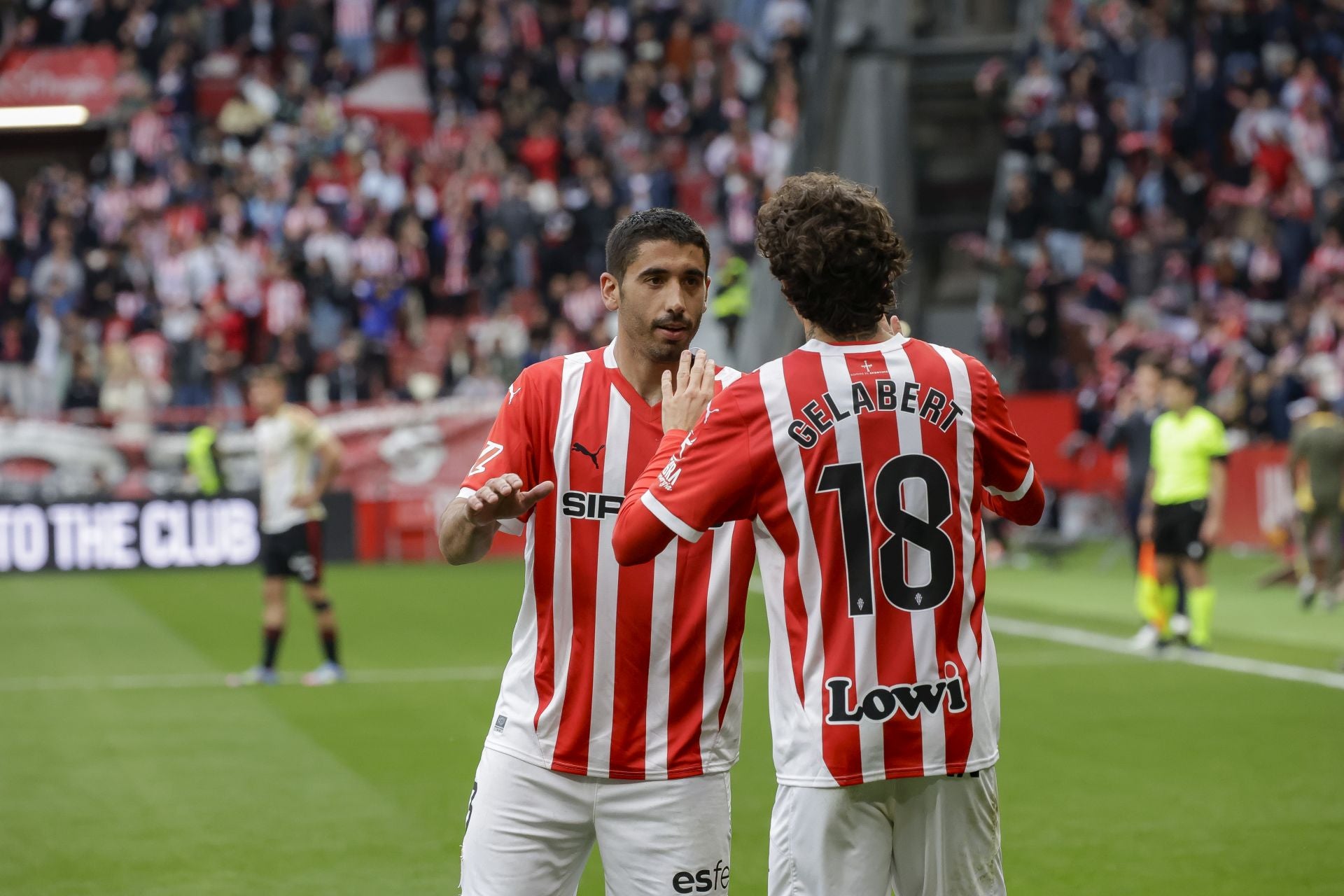 Las mejores imágenes del Sporting - Mirandés en El Molinón