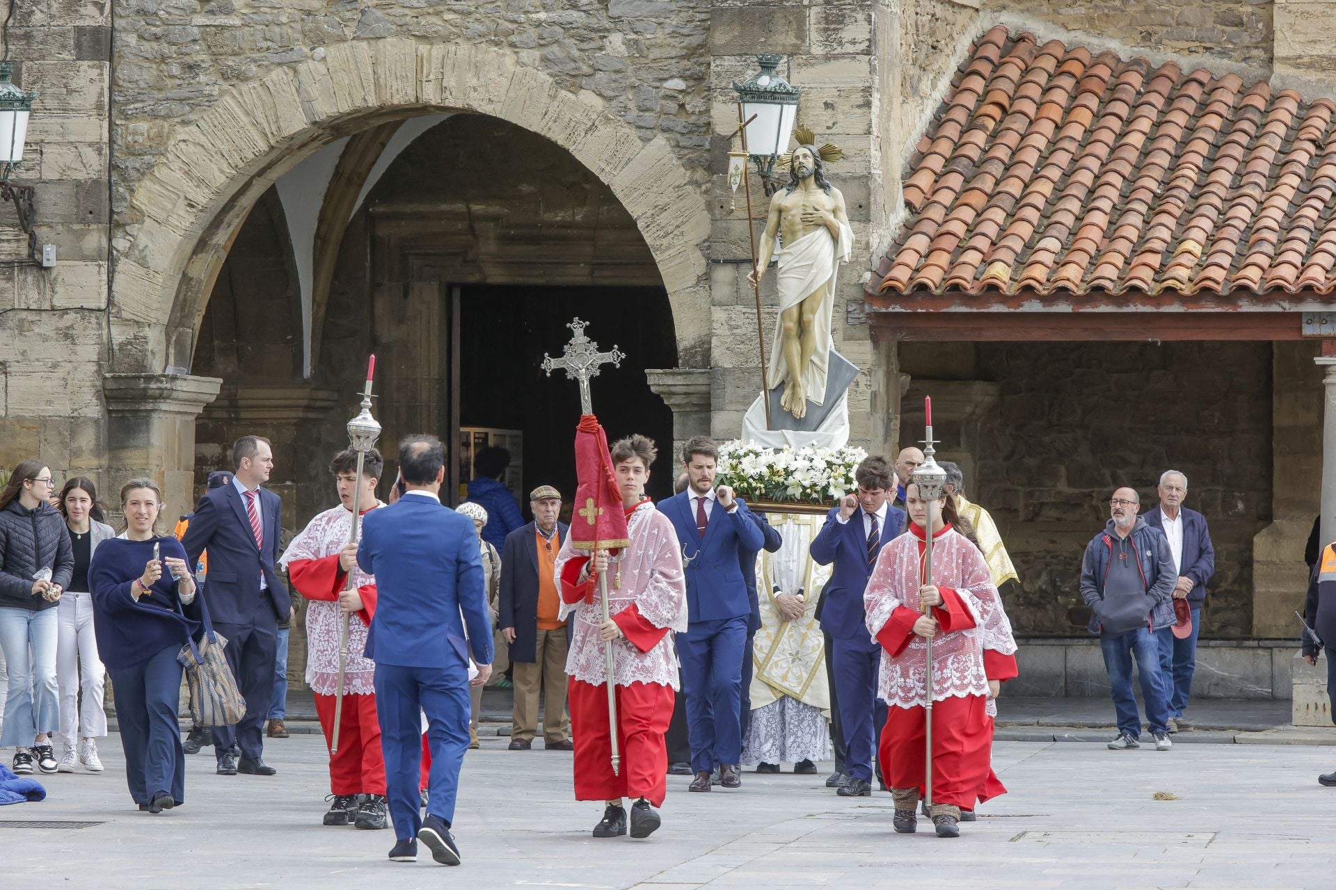 Fotos: La Venia de Luanco en Domingo de Pascua