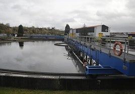 Instalaciónes de la EDAR de Villapérez.