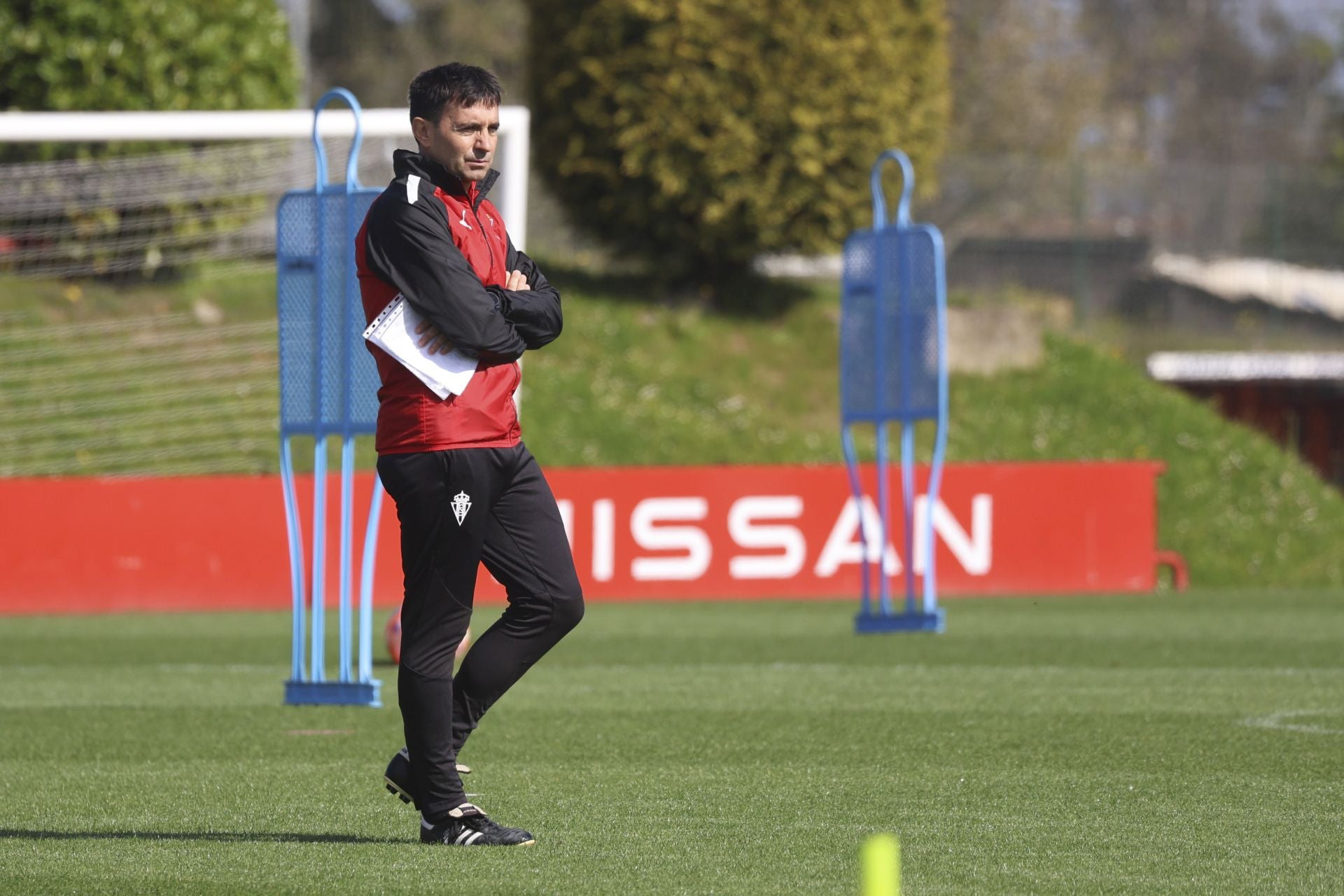 Entrenamiento del Sporting de Gijón en Mareo: próxima parada a Cádiz