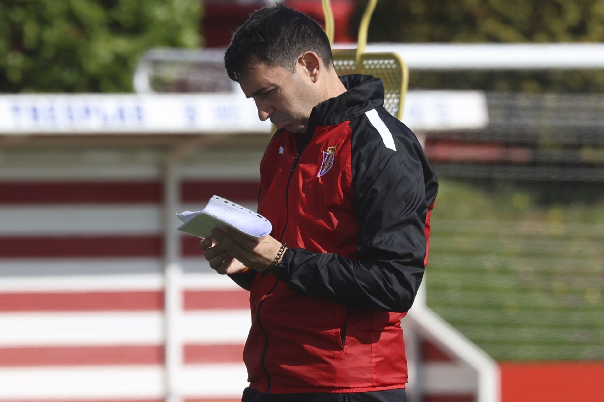 Entrenamiento del Sporting de Gijón en Mareo: próxima parada a Cádiz