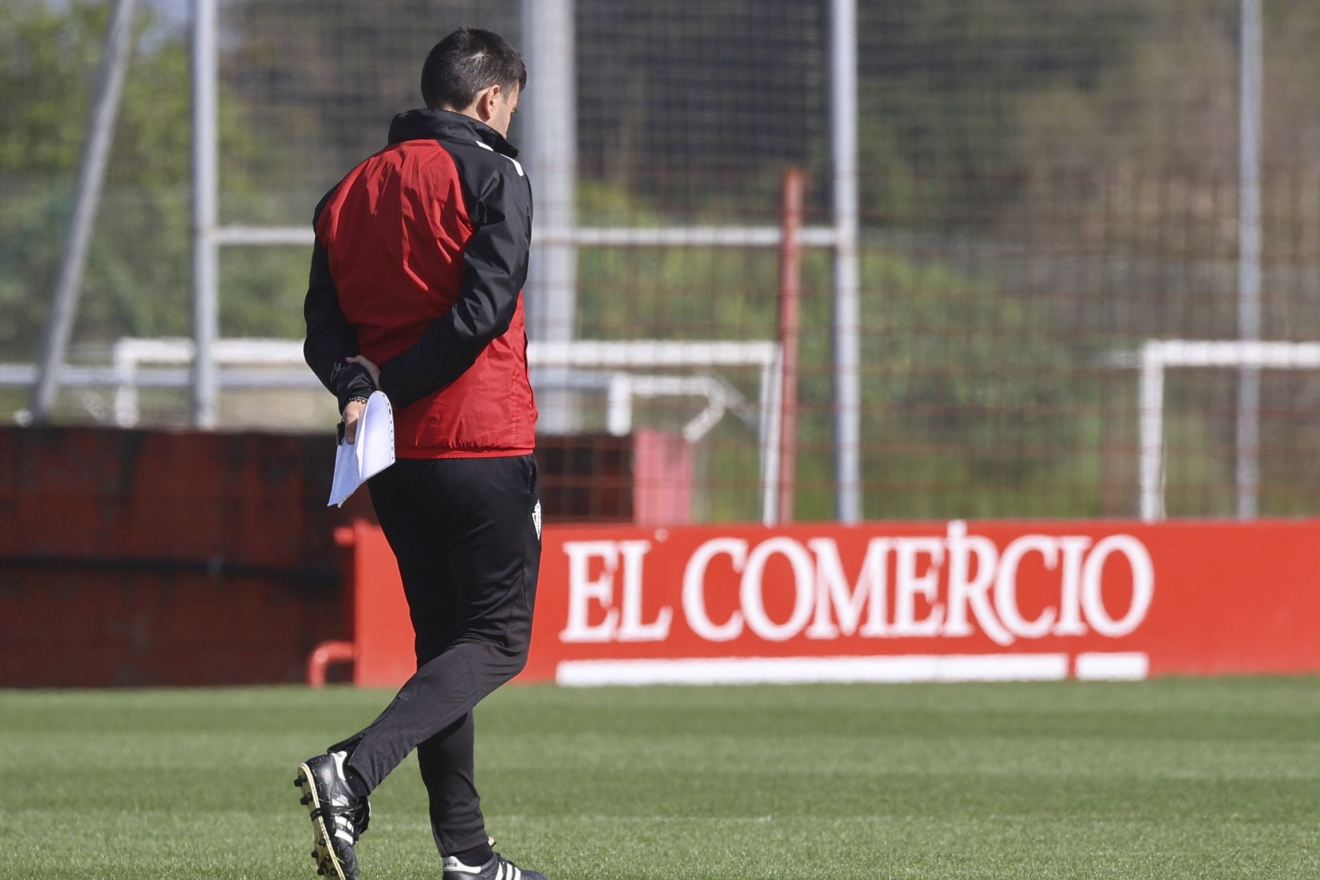 Entrenamiento del Sporting de Gijón en Mareo: próxima parada a Cádiz