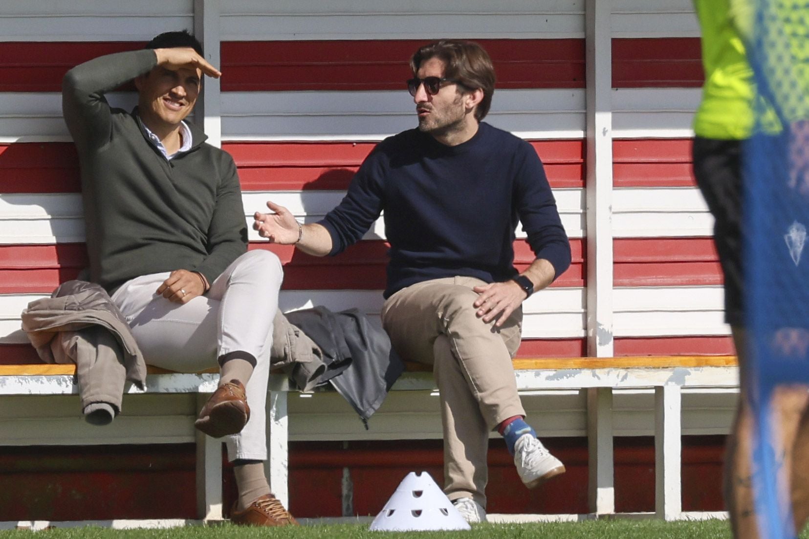 Entrenamiento del Sporting de Gijón en Mareo: próxima parada a Cádiz