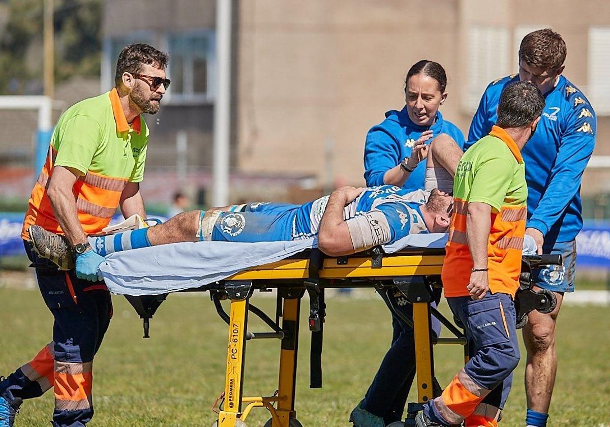 Luis Tapia, tras su grave lesión: «Ya estoy pensando en recuperarme y volver a jugar con el Pasek Belenos»