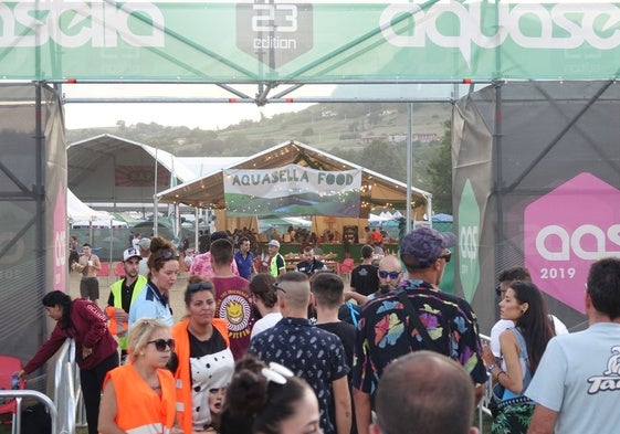 Entrada al festival de música electrónica, en una pasada edición.