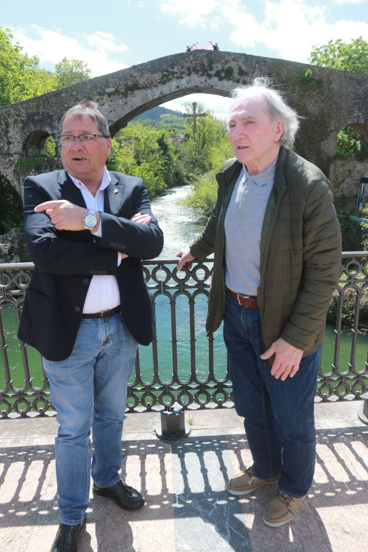 Primer encuentro de aficionados del Sporting de Gijón en Cangas de Onís