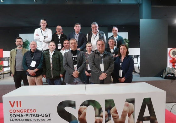 Nueva comisión ejecutiva de SOMA-Fitag-UGT.