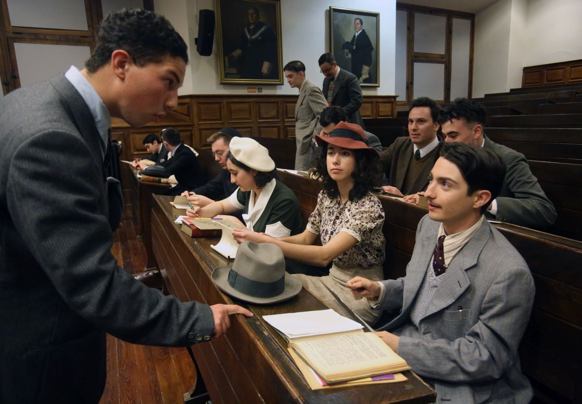La Universidad de Oviedo recrea la vida académica de 1934