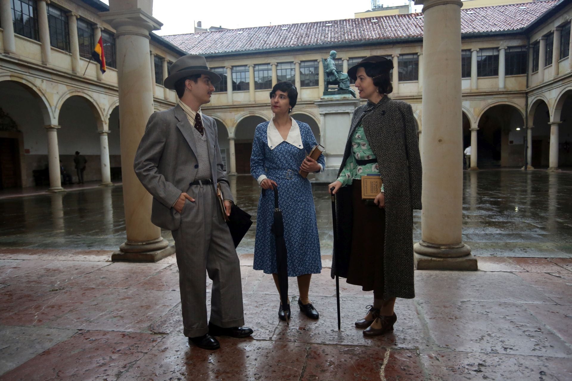 La Universidad de Oviedo recrea la vida académica de 1934