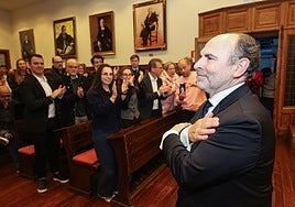 Villaverde agradece el apoyo a su familia y su equipo tras conocer los resultados de las elecciones, la noche del 25 de diciembre de 2024.