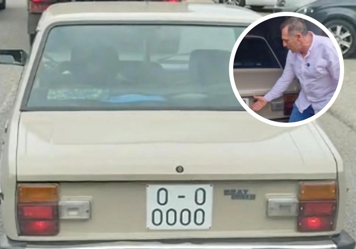 El taxi que es «leyenda de Asturias» por su peculiar matrícula causa furor en las redes: «Le ofrecieron un Audi nuevo y dijo que no»