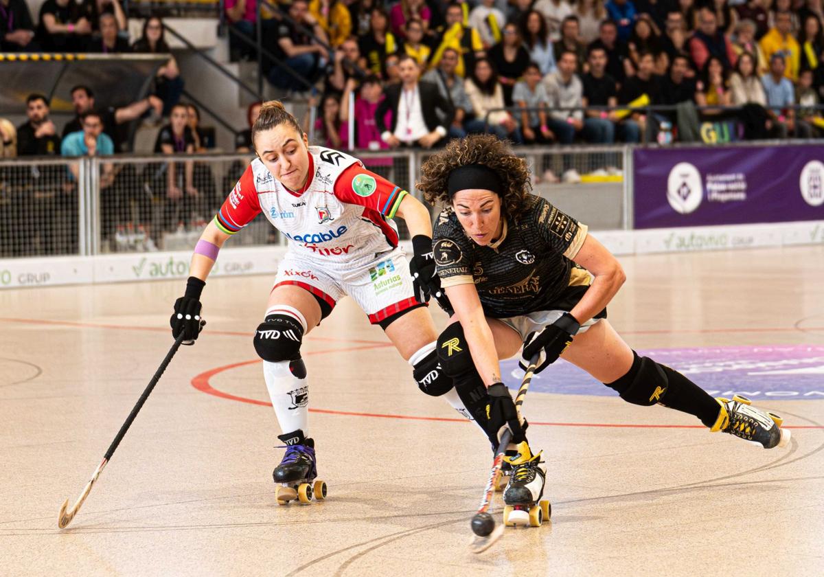 El Telecable Hockey se queda con la miel en los labios y cae en la final de la Champions
